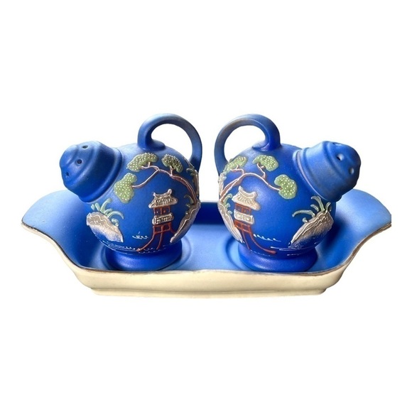 The Hinode salt and pepper shakers, vintage, made in Japan, excellent condition - Picture 2 of 6